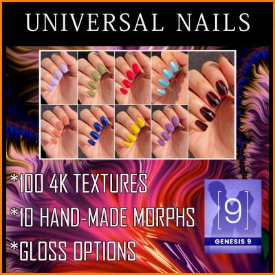 Click here to see preview images for "G3D Universal Nails" G3D Universal Nails