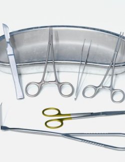 Basic Surgical Instruments Set
