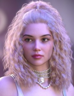 ALO Nysa Hair for Genesis 9, 8 and 8.1 Females