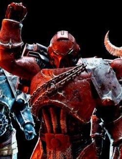 Chaos Marines for Genesis 8-8.1 Male