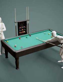 Billiard Table with Poses for G9