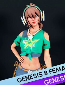 Fortnite PJ for Genesis 8 and 9