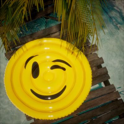 Click here to see preview images for "Emoji Pool Float" Emoji Pool Float