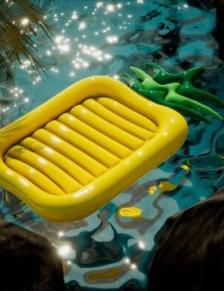 Giant Pineapple Pool Raft