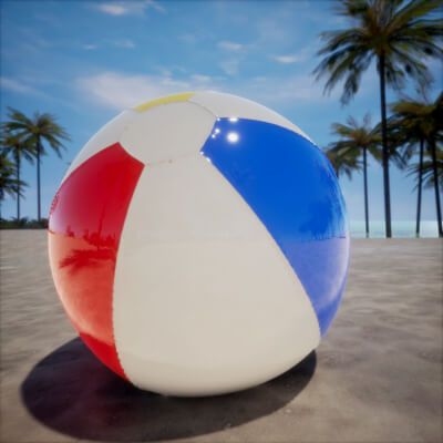 Click here to see preview images for "Inflatable Beach Ball" Inflatable Beach Ball