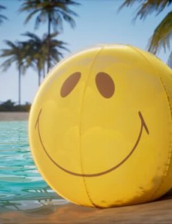 Inflatable Smile Beach Ball