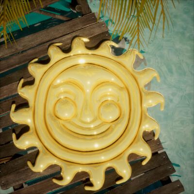 Click here to see preview images for "Sun Pool Float" Sun Pool Float