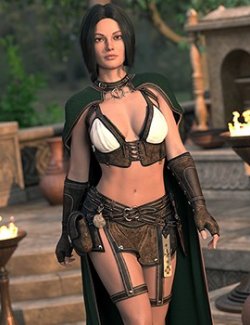Rogue Trails Adventurer Outfit for Genesis 8 and 8.1