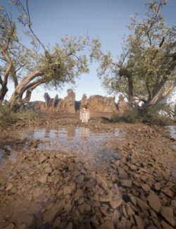 360 Scenes - Rocky Canyon - DAZ Studio