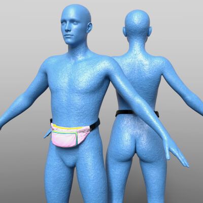 Click here to see preview images for "Lyko3D Fannypack 12014 for G8" Lyko3D Fannypack 12014 for G8