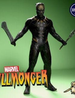 Killmonger MCU Outfit for G8M