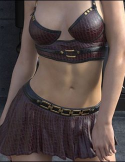 VERSUS- Este Leather for Genesis 8 and 8.1 Females