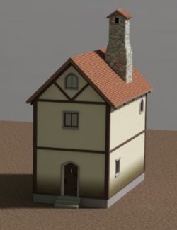 Medieval House 01 - 3D Vengeance