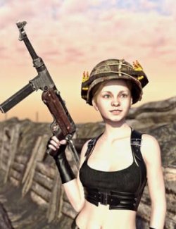 MP40 Submachine Gun WZ2 for G8F and G9