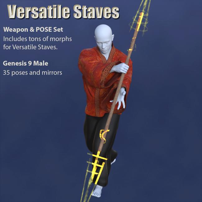 Click here to see preview images for "Versatile Staves" Versatile Staves