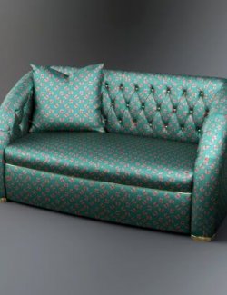 Luxury Sofa 3D Model AQ3D