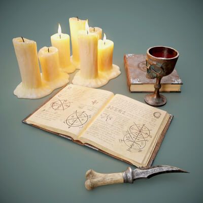 Click here to see preview images for "Sacrificial Ritual Prop Set G8" Sacrificial Ritual Prop Set G8