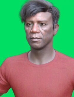 Jr Mandla African Genesis9 Realistic Middle-Aged Male