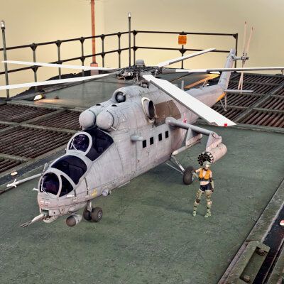 Click here to see preview images for "MI 35M Combat Helicopter wt for DAZ3D" MI 35M Combat Helicopter wt for DAZ3D
