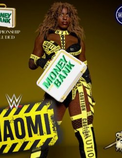WWE Naomi 2026 Character Package G8F