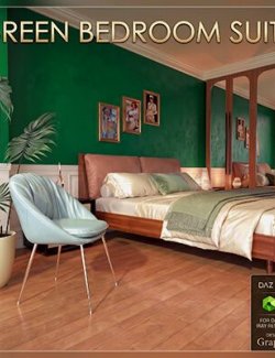 Green Bedroom Suite