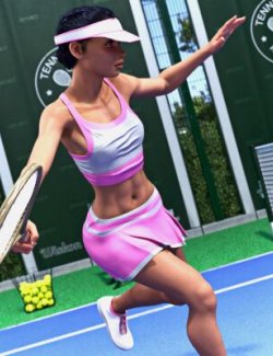 DF- dForce Topspin Tennis Outfit for G9- Angel (AEL)