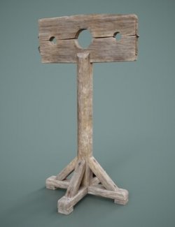 Medieval Pillory Prop