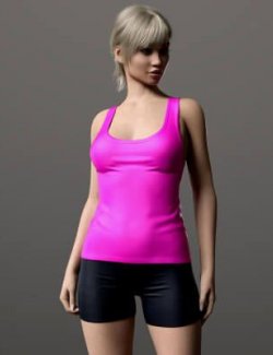 Fitness Tank Top and Sports Shorts G8F