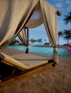 Rustic Canopy Daybed