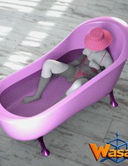 Wasabi Bathtub Props