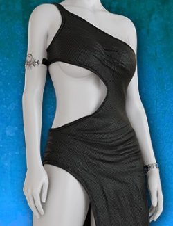 Exnem dForce Cocktail Dress K for Genesis 8 Female
