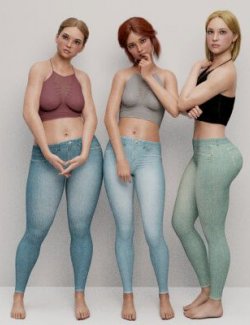Characters Bundle for Genesis 8 and 8.1 Female