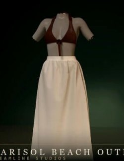 dForce Marisol Beach Outfit for Genesis 8, 8.1 Female and 9