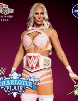 WWE Charlotte Flair 2026 G8F Character Package