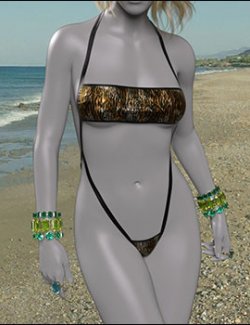 VERSUS- dForce Tiny String Swimsuit Genesis8-8.1Female