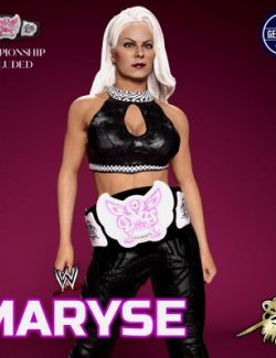 WWE Maryse 2026 G8F Character Package