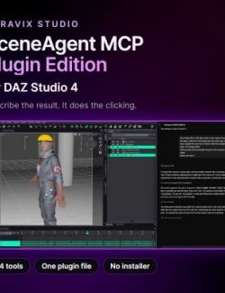 SceneAgent MCP Plugin Edition for DAZ Studio 6