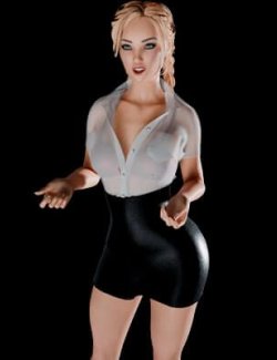 Sultry Secretary Outfit G8F