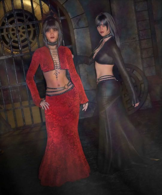 Click here to see preview images for "Onyx Outfit for Genesis 9 Females" Onyx Outfit for Genesis 9 Females