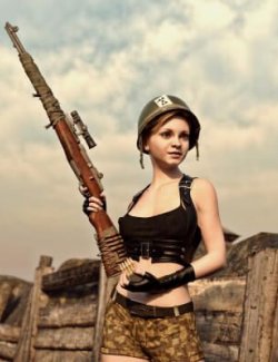 M1 Garand Sniper Rifle BF for G8F and G9