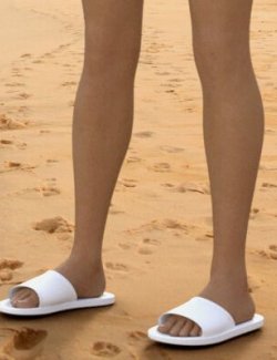 Beach Slippers Smart Props