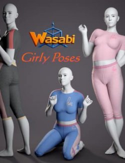 Wasabi Girly Poses for Genesis 9