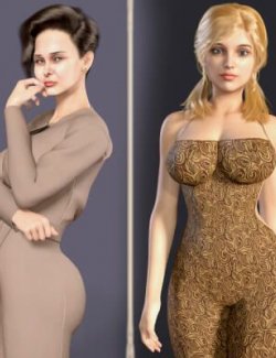 Bundle Vol 2 Volika and Ruthina for Genesis 8 Female