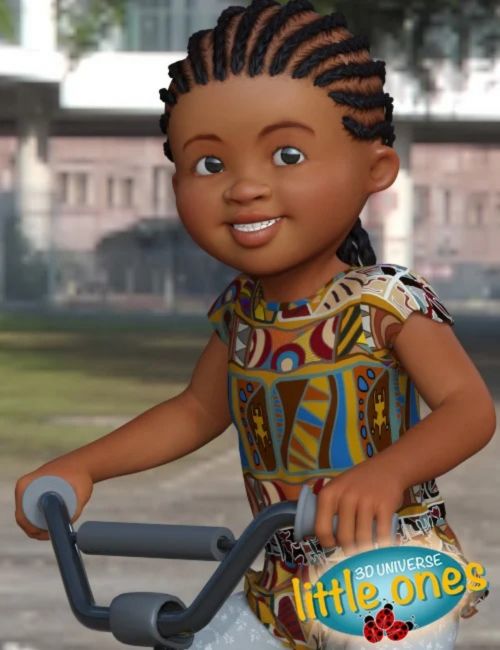 Click here to see preview images for "Little Ones (African Female) for Genesis 3 Female" Little Ones (African Female) for Genesis 3 Female