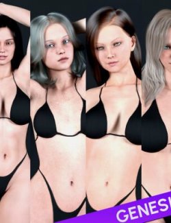 VFox Girl Pack 01 for Genesis 9