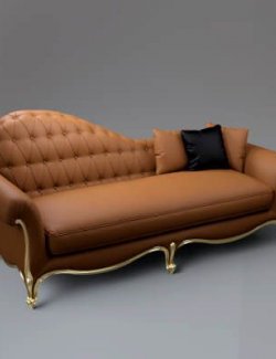 Modern Luxury Sofa 3D Model AQ3D