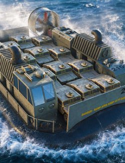 Hovercraft for Daz Studio